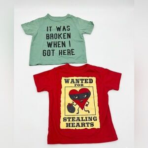 The Children’s Place Lot x 2 Boys 2T T-Shirts